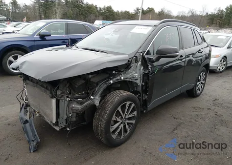 2022 Toyota Corolla Cross Xle from USA, damaged, VIN 7MUDAABG1NV010237